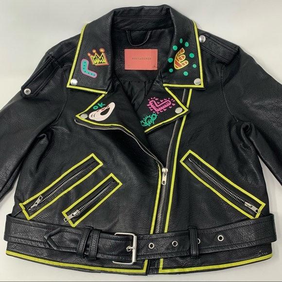 Free! Signature8 Faux Leather Jacket - Picture 2 of 5